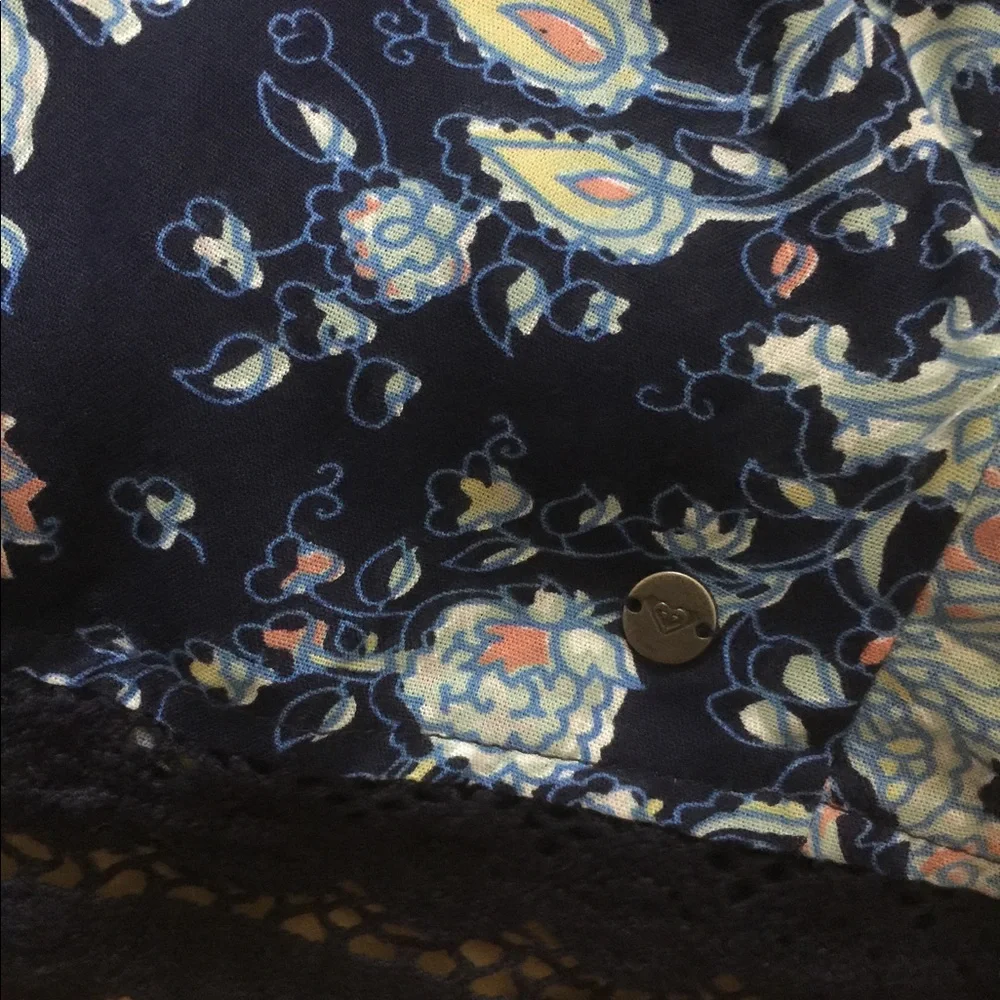 Navy Roxy kimono - Picture 3 of 4